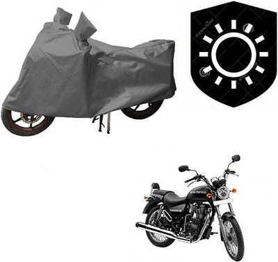 MMSSTAR Waterproof Two Wheeler Cover for Royal Enfield(Thunderbird 350, Grey)