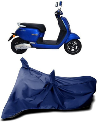 KEDIT Two Wheeler Cover for Okinawa(Lite, Blue)