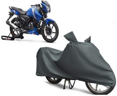 EGAL Two Wheeler Cover for TVS(Apache RTR 160, Grey)