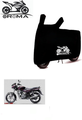 THE REAL ARV Waterproof Two Wheeler Cover for Bajaj(Discover 125 DTS-i, Black)