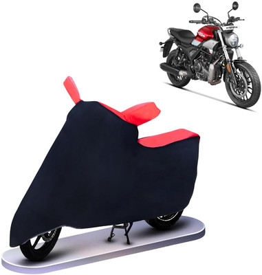 KEDIT Two Wheeler Cover for Hero(Red, Black)