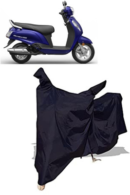 Amexride Two Wheeler Cover for Suzuki(New Access 125, Black)