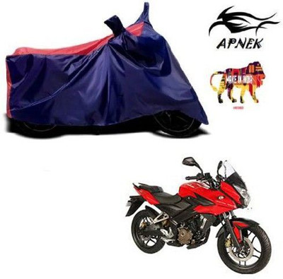 DeepShakshi AUTOMOTIVE Waterproof Two Wheeler Cover for Bajaj(Pulsar AS 150, Red, Blue)