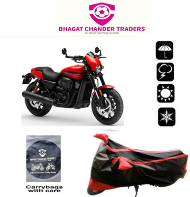 bhagat chand traders Waterproof Two Wheeler Cover for Harley Davidson(Street Rod, Multicolor)