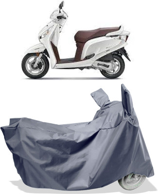 Amexride Two Wheeler Cover for Honda(Aviator, Grey)