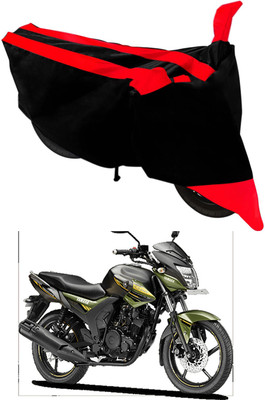 Mdstar Waterproof Two Wheeler Cover for Yamaha(SZ-RR, Red, Black)