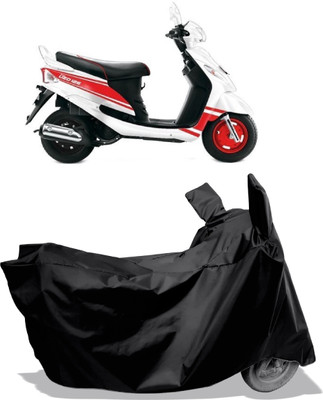 Amexride Two Wheeler Cover for Mahindra(Rodeo UZO, Black)