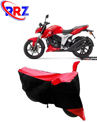 AutoGalaxy Waterproof Two Wheeler Cover for TVS(Apache, Black, Red)