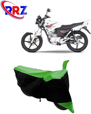 RRZ Waterproof Two Wheeler Cover for Yamaha(Libero G5, Black, Green)