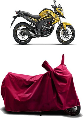 KEDIT Two Wheeler Cover for Honda(CB Hornet 160R, Maroon)