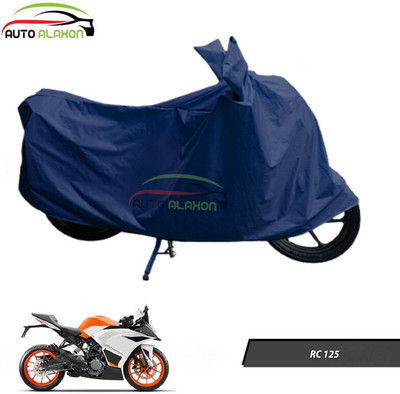 AUTO ALAXON Waterproof Two Wheeler Cover for KTM(RC 125, Blue)