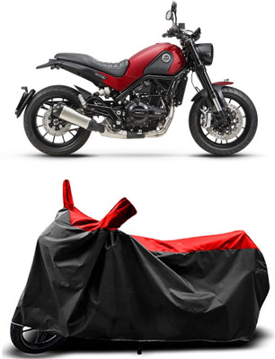 MMSSTAR Waterproof Two Wheeler Cover for Benelli(Leoncino 250, Red)