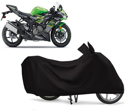 EGAL Two Wheeler Cover for Kawasaki(Ninja ZX-6R, Black)