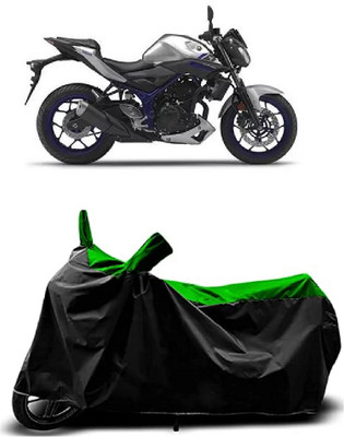 OliverX Waterproof Two Wheeler Cover for Yamaha(MT-03 BS6, Green)