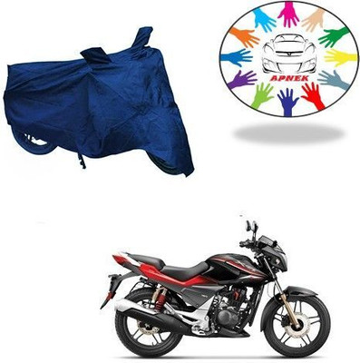 DeepShakshi AUTOMOTIVE Waterproof Two Wheeler Cover for Honda(CBZ Extreme, Blue)