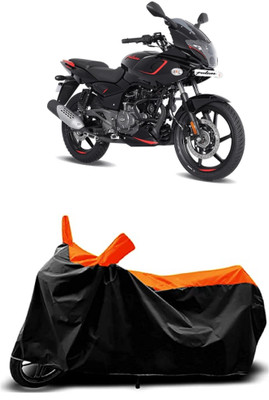 VESMEI Two Wheeler Cover for Bajaj(Pulsar 180F BS6, Orange)