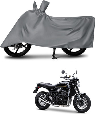 DeepShakshi AUTOMOTIVE Waterproof Two Wheeler Cover for Kawasaki(Z900RS, Grey)