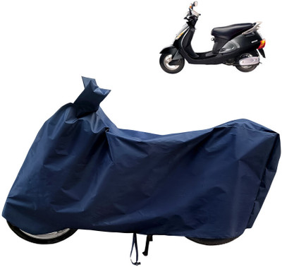Horseyaart Waterproof Two Wheeler Cover for Kinetic(Nova EX, Blue)