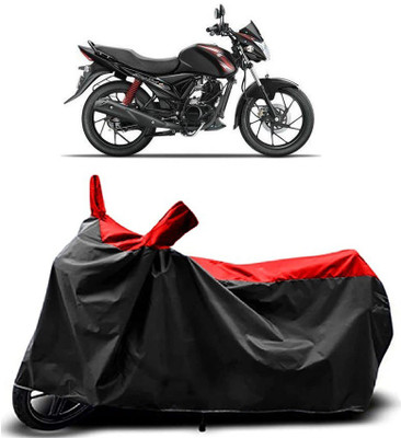 MMSSTAR Waterproof Two Wheeler Cover for Suzuki(Sling, Red)