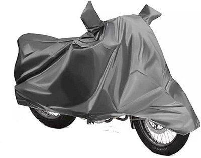 DeepShakshi AUTOMOTIVE Waterproof Two Wheeler Cover for Vespa(Vespa LX, Grey)