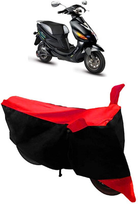 KEDIT Two Wheeler Cover for Hero(Electric Cruz, Red)