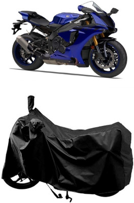 MMSSTAR Waterproof Two Wheeler Cover for Yamaha(YZF R1M BS6, Black)