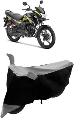 NEXTON Waterproof Two Wheeler Cover for Honda(CB Shine, Grey, Black)