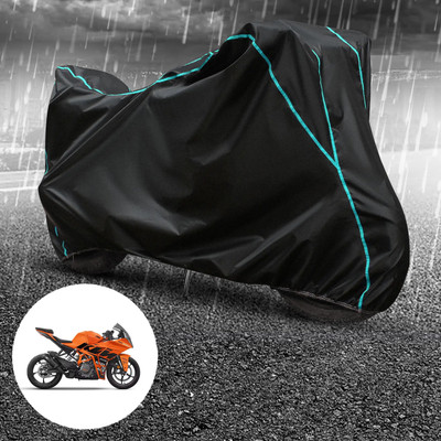 CODOKI Waterproof Two Wheeler Cover for KTM(RC 390, Black)