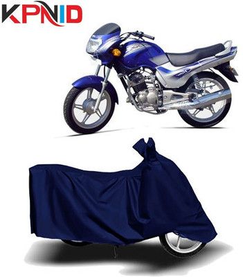 MJD Waterproof Two Wheeler Cover for TVS(Victor GLX, Blue)