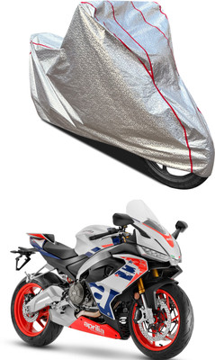 AutoGalaxy Waterproof Two Wheeler Cover for Aprilia(RS 660, Silver)