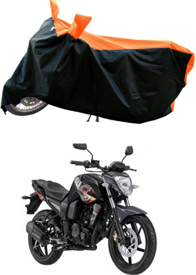 Mdstar Waterproof Two Wheeler Cover for Yamaha(FZ16, Orange)