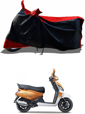 DeepShakshi AUTOMOTIVE Waterproof Two Wheeler Cover for Mahindra(Gusto 125, Red)