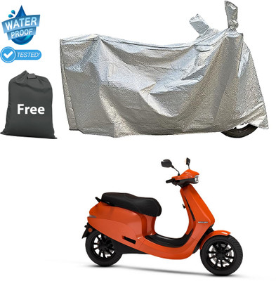 CODOKI Waterproof Two Wheeler Cover for Ola(Silver)