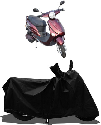 Tricway Waterproof Two Wheeler Cover for Avon(E Star BS6, Black)