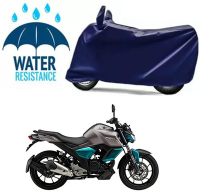 Furious3D Two Wheeler Cover for Yamaha(FZ S V3, Blue)