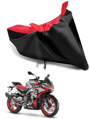 KEDIT Two Wheeler Cover for Aprilia(Tuono 150, Red, Black)