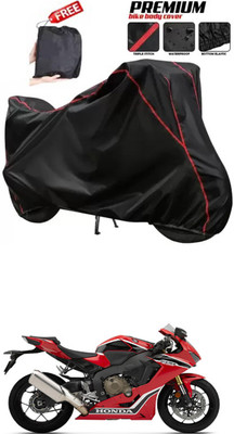 DeepShakshi AUTOMOTIVE Two Wheeler Cover for Honda(CBR1000RR Fireblade, Black)