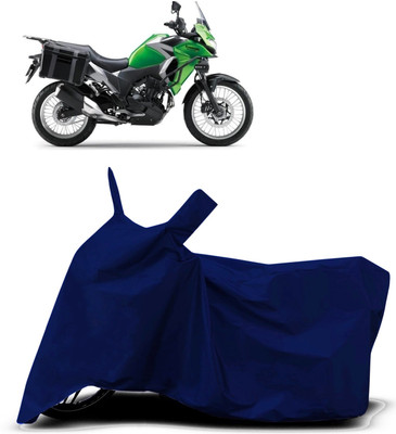 VESMEI Two Wheeler Cover for Kawasaki(Versys X 300 BS6, Blue)