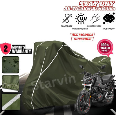 OliverX Waterproof Two Wheeler Cover for Hero(Maestro, Green)