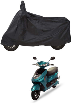 PAGORA Waterproof Two Wheeler Cover for Okinawa(R30 electric scooter, Black)