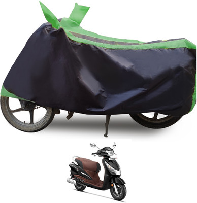 Euro Care Waterproof Two Wheeler Cover for Hero(Destini 125, Green)