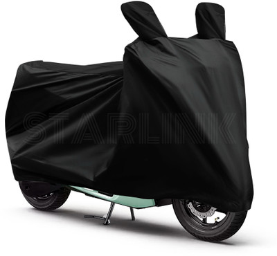 Starlink Waterproof Two Wheeler Cover for Vespa(Vespa, Black)