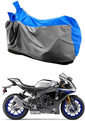 DeepShakshi AUTOMOTIVE Waterproof Two Wheeler Cover for Yamaha(YZF R1 M, Grey)