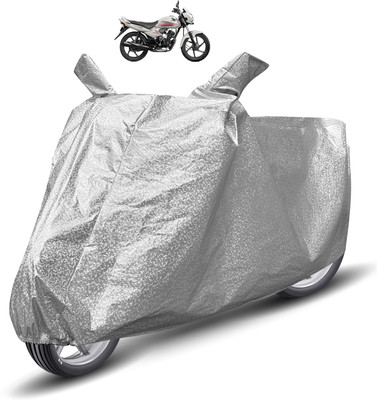 Auto Hub Waterproof Two Wheeler Cover for Honda(Dream Neo, Silver)