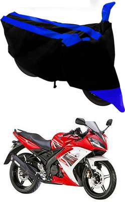 MMSSTAR Waterproof Two Wheeler Cover for Yamaha(YZF R15S, Blue, Black)