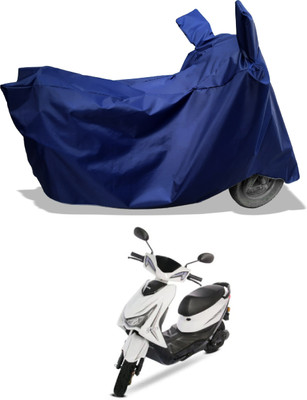 Amexride Two Wheeler Cover for Ampere(Reo Elite BS6, Blue)