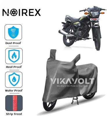 NOIREX Two Wheeler Cover for TVS(Star City, Grey)