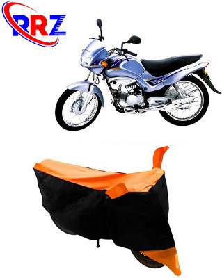 RRZ Waterproof Two Wheeler Cover for Kinetic(Boss, Black, Orange)