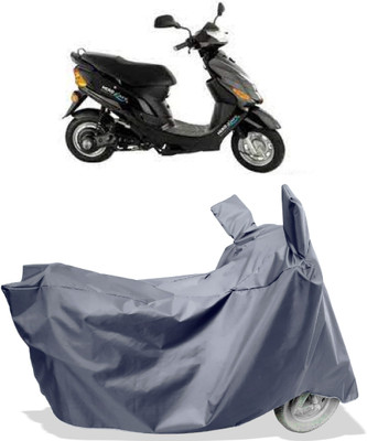 Amexride Two Wheeler Cover for Hero Electric(Electric Zippy, Grey)