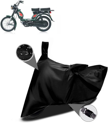 PAGORA Waterproof Two Wheeler Cover for TVS(Heavy Duty Super XL, Black)